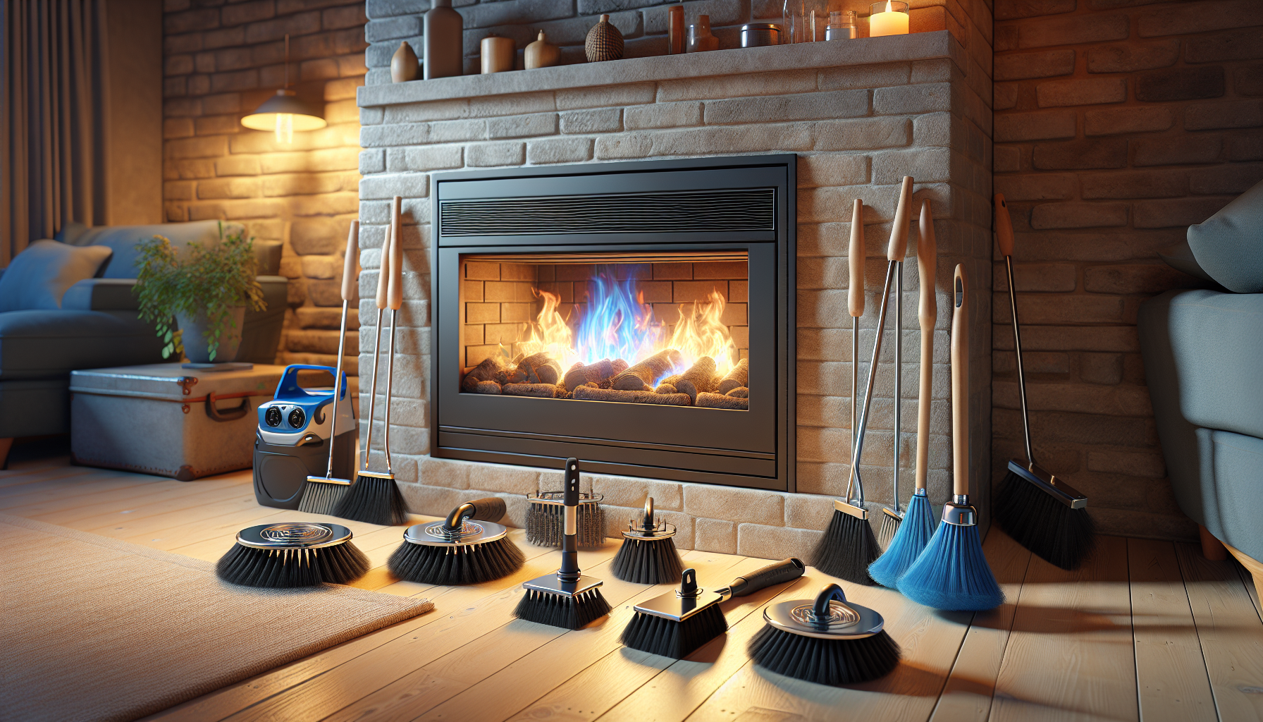 Gas Fireplace Maintenance in Belleair